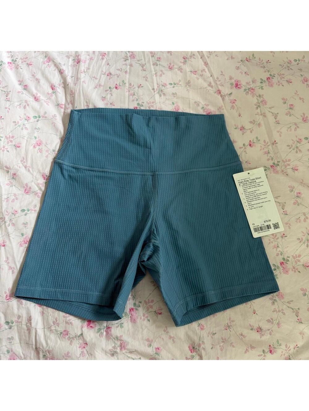Lululemon Athletica High Rise Yoga Shorts